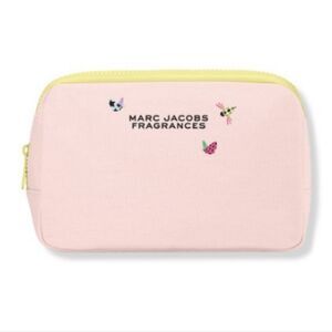 Marc Jacobs Light Pink Cosmetics Toiletries Pouch Bag Case